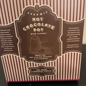 Williams Sonoma new hot chocolate pot